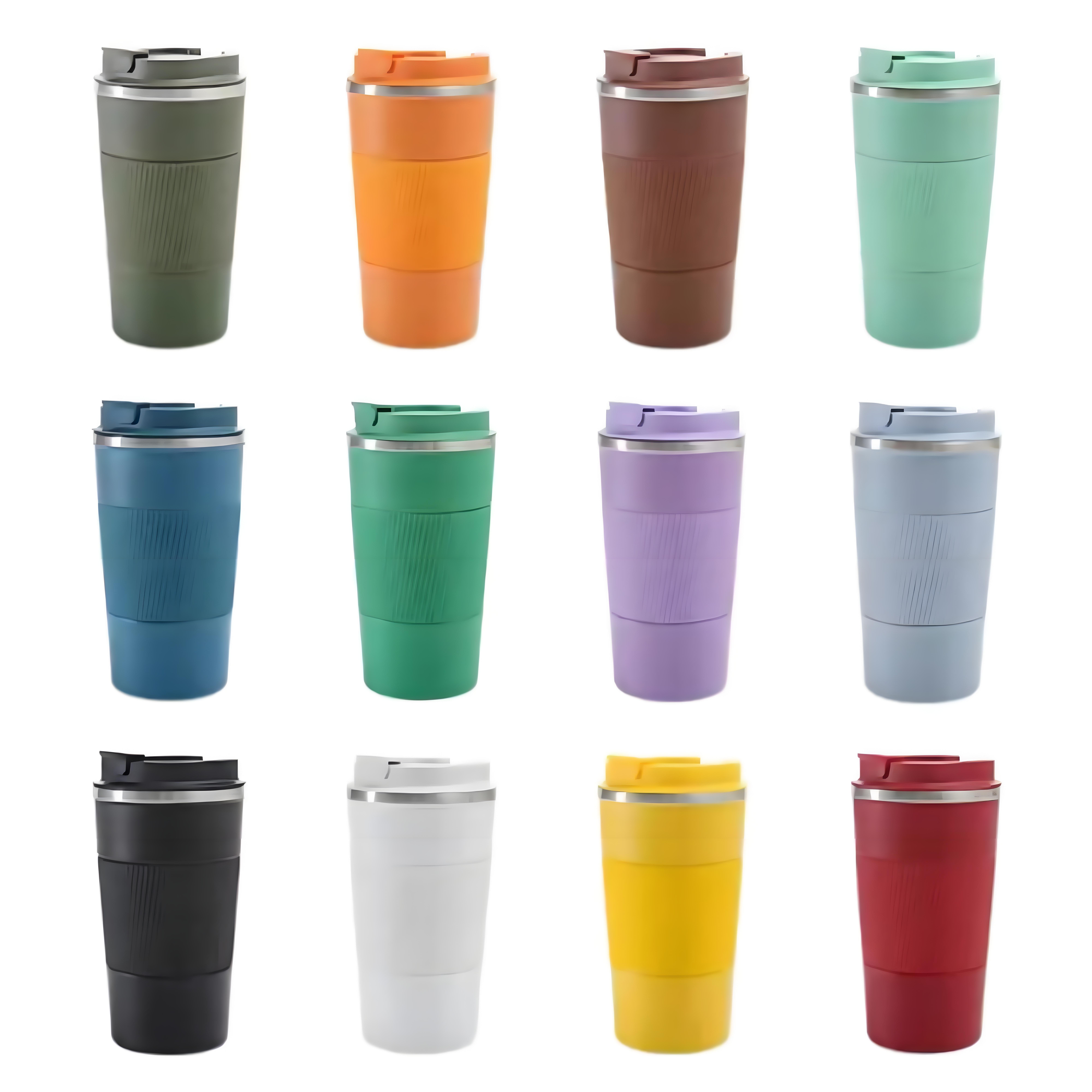 New Double Insulated Tumblers Insulated Coffee Mug Mug Double Wall Stainless Steel Cup With Lid