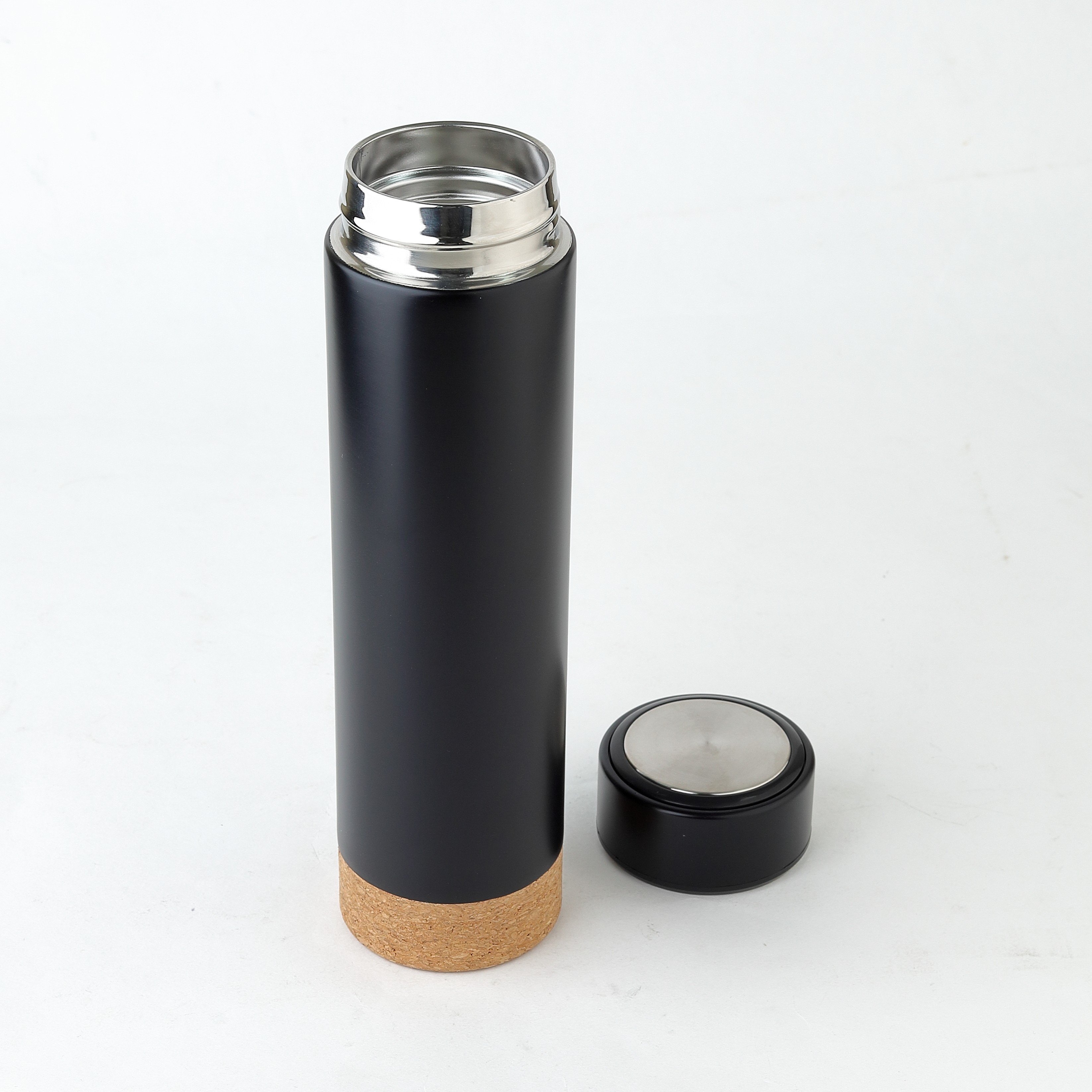 500ml food safe ecological professional sublimation blank water bottle with cork bottom