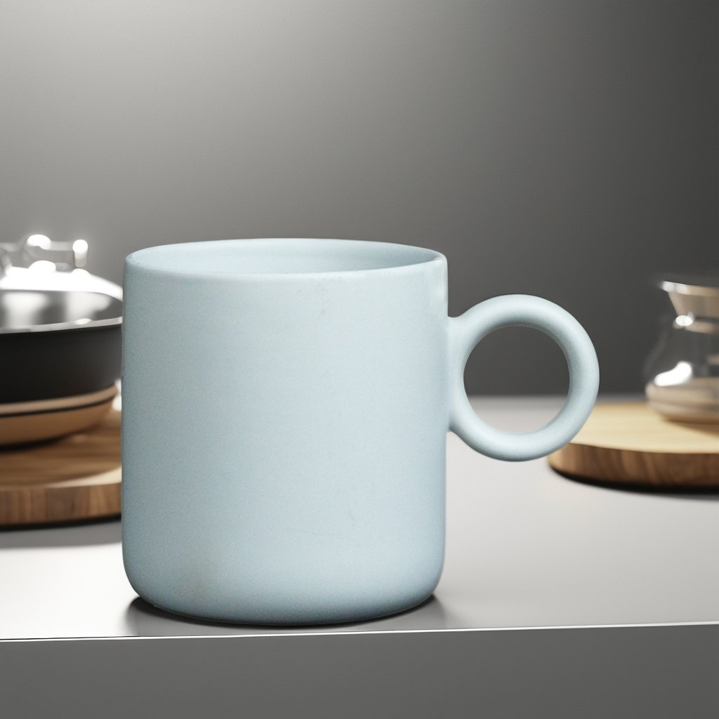 Glazed Custom Ceramic Coffee Mug Tazas with Handle, Mugs for Cappuccino, Espresso, Latte, Cocoa, Milk,Tea