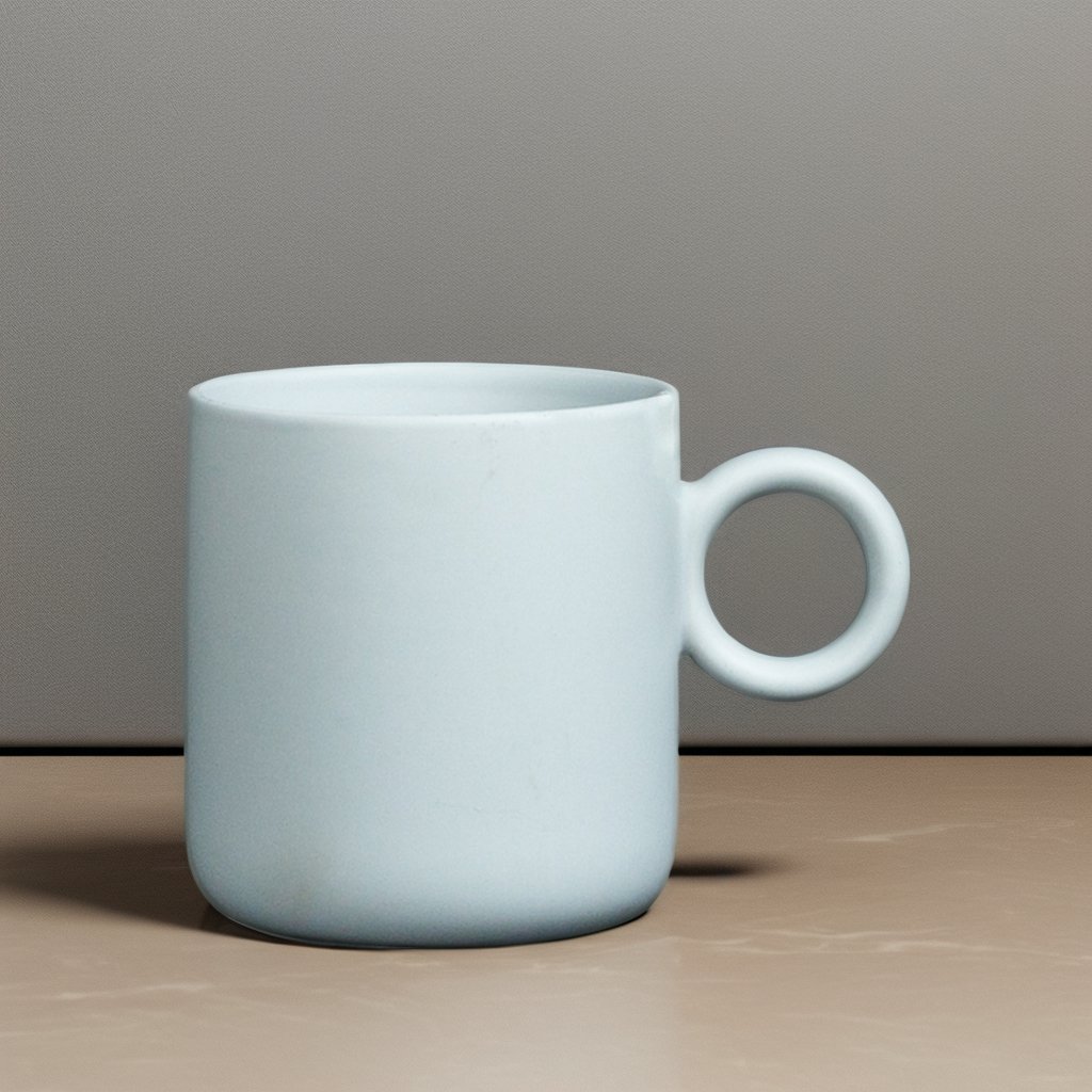 Glazed Custom Ceramic Coffee Mug Tazas with Handle, Mugs for Cappuccino, Espresso, Latte, Cocoa, Milk,Tea