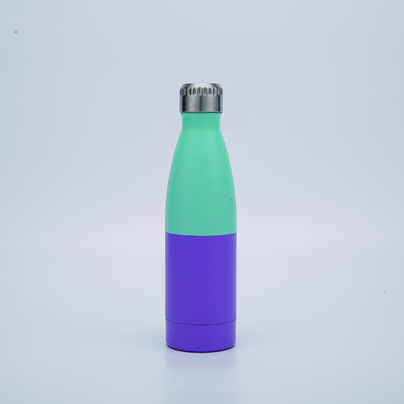Custom Print 260ml/500ml/750ml Double wall Stainless Steel Vacuum Insulated unique Shaped Sports Water Bottle