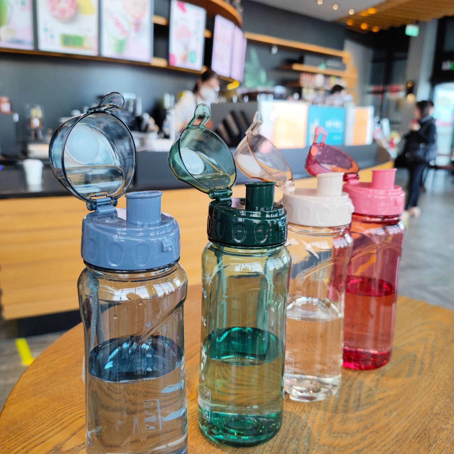 Convenient Student Sport Water Cup Plastic Portable Water Container Couple Mug Large Capacity Outdoor Travel Sport Water Bottle