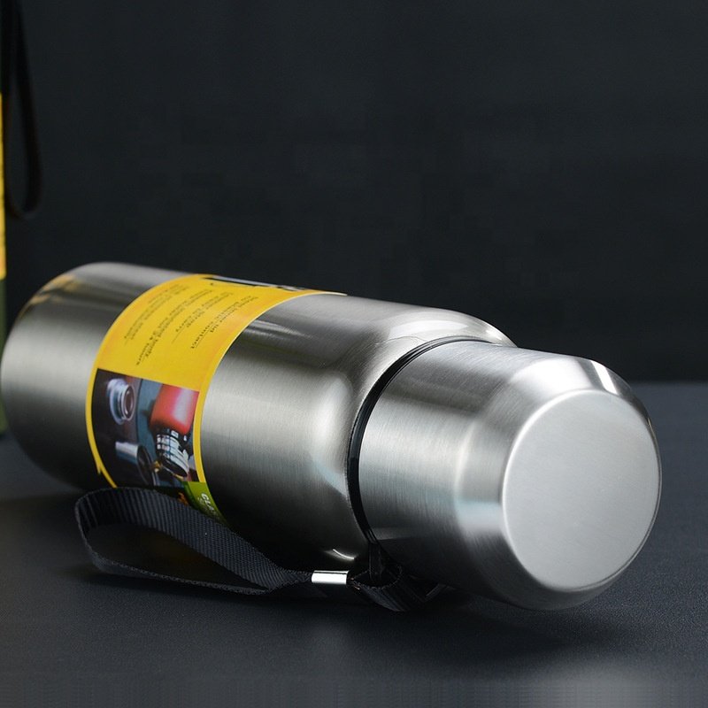 Russia 600/800/1000/1500ML customize double wall full stainless steel 304 bottle insulated vacuum flasks water bottle