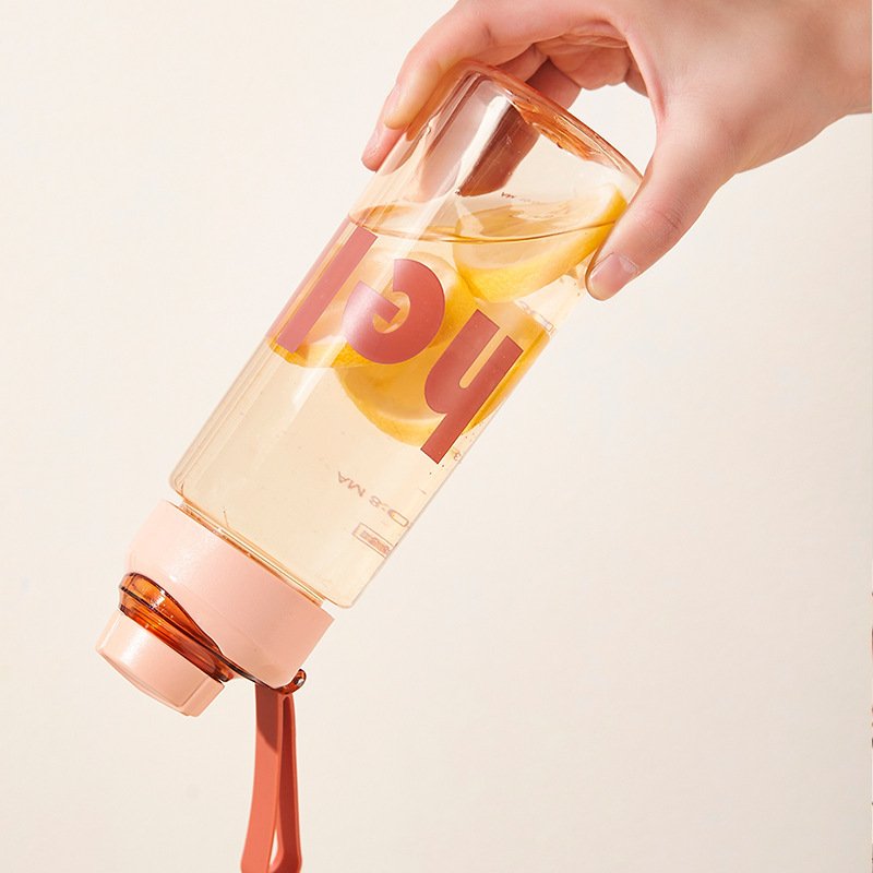 PC Sports Drinking Water Bottle Anti Scalding Plastic Tritan Cup Adults Plastic Bottles for Juice Support Everyday