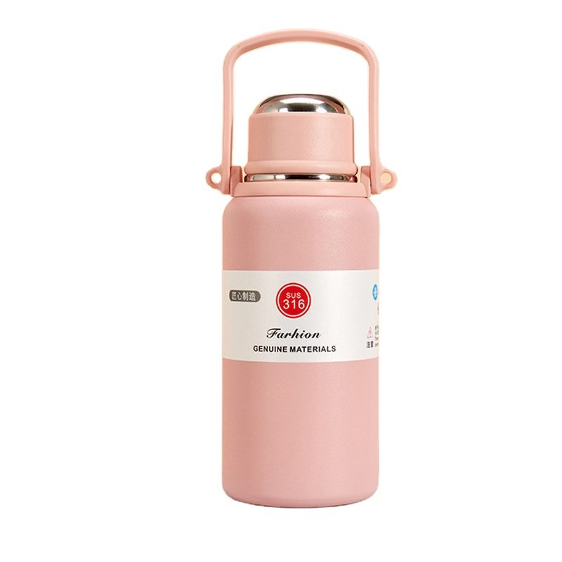New Vacuum large capacity Flask Eco-friendly Stainless Steel 316 Insulated Flask Outdoor Thermos Travel Sports water Kettle