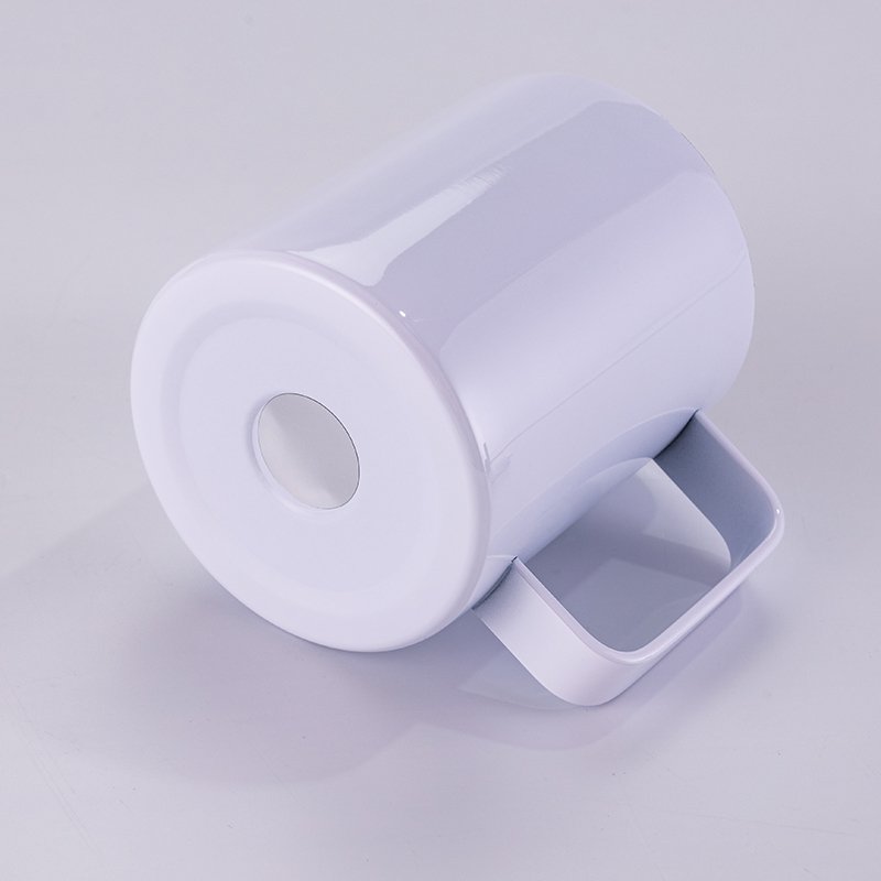 USA Warehouse Stocked RTS White Sublimation Blanks Tumbler with Handle 12 OZ Coffee Mug Stainless Steel Double Wall Insulated