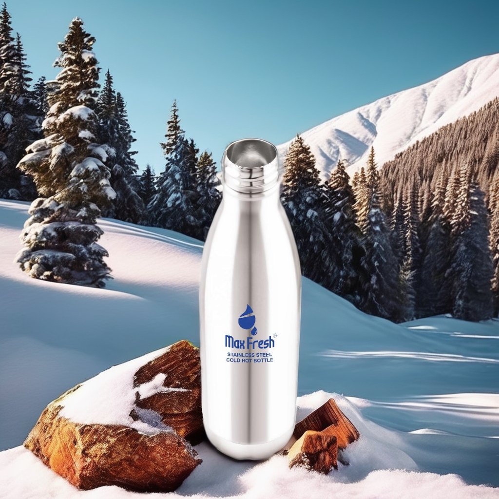 Maxfresh M24 Plus 304 Stainless Steel Hot & Cold Vacuum Flask & Thermos Export Quality High-end Product