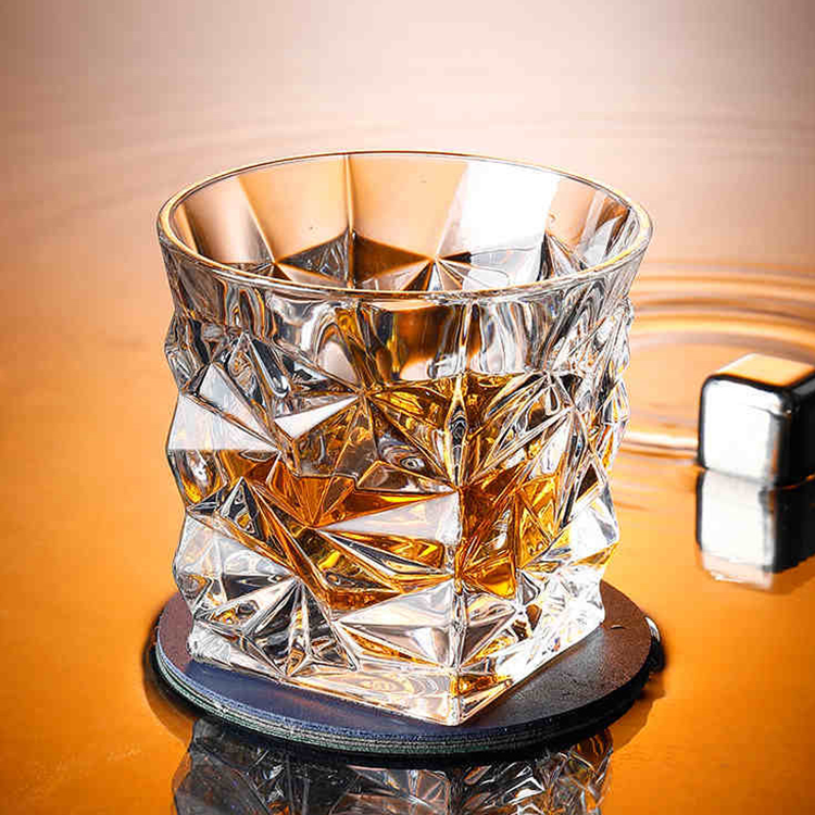 Glass Whisky Cup Wholesale Clear Shot Cocktail Glass Cup Drinkware Home Bar Whisky Glass Liquor Mug