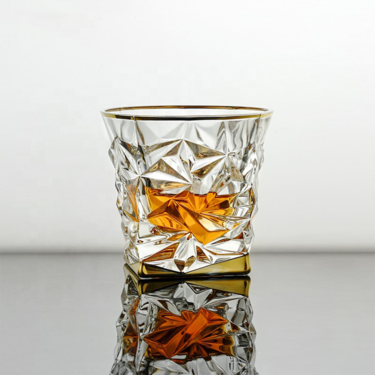 Glass Whisky Cup Wholesale Clear Shot Cocktail Glass Cup Drinkware Home Bar Whisky Glass Liquor Mug
