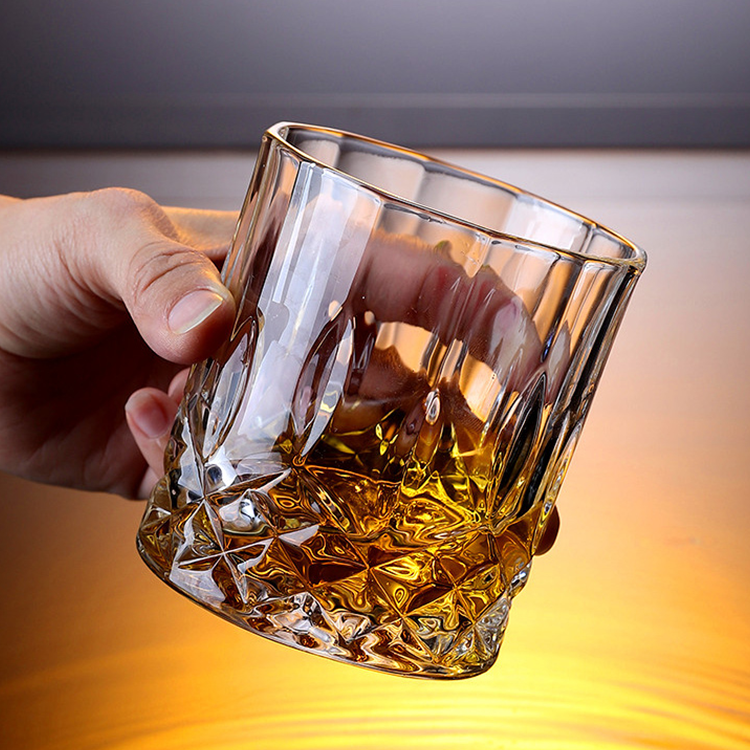 Glass Whisky Cup Wholesale Clear Shot Cocktail Glass Cup Drinkware Home Bar Whisky Glass Liquor Mug