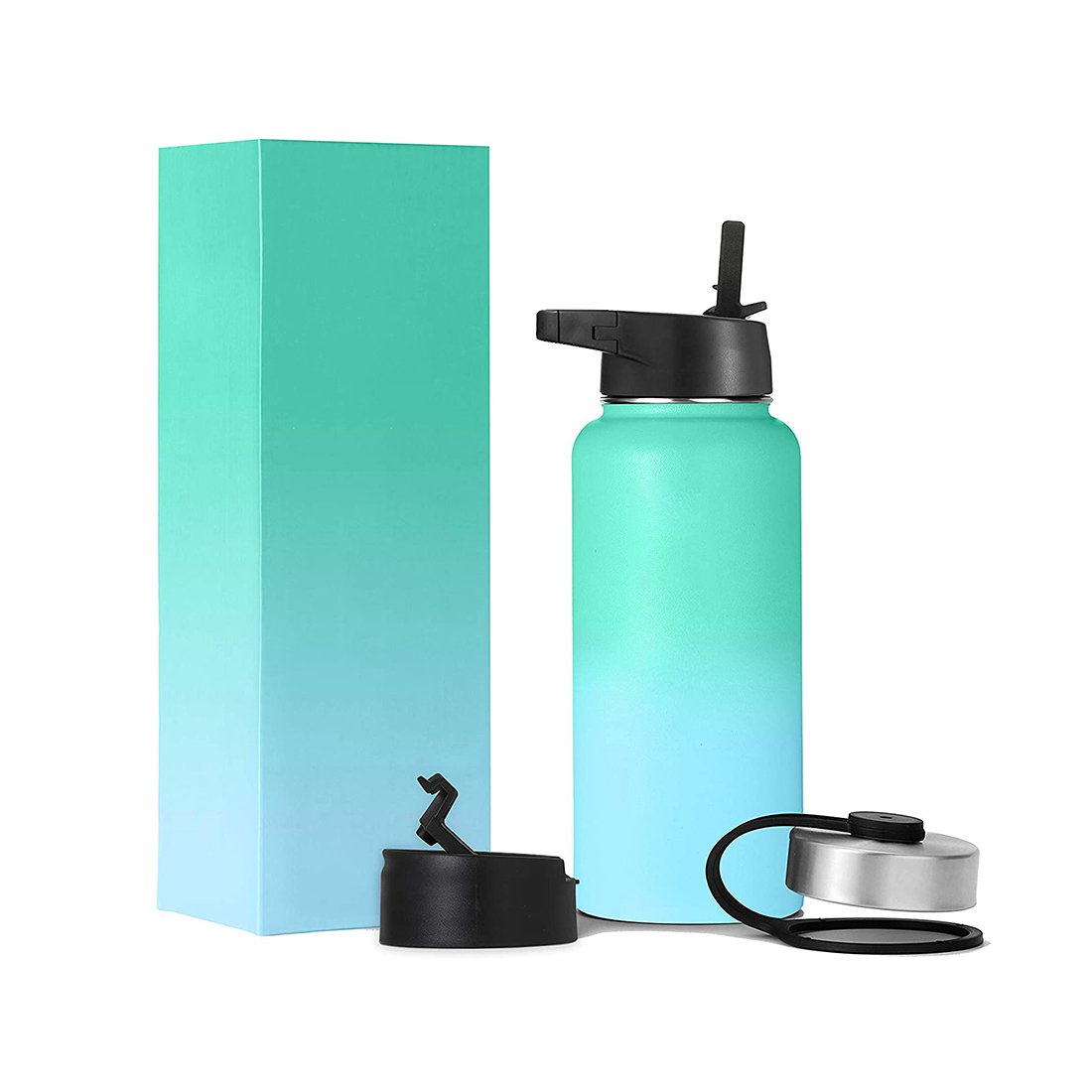 750ml Vacuum Flask Stainless Steel Double Insulated Copper Hot Water Bottle