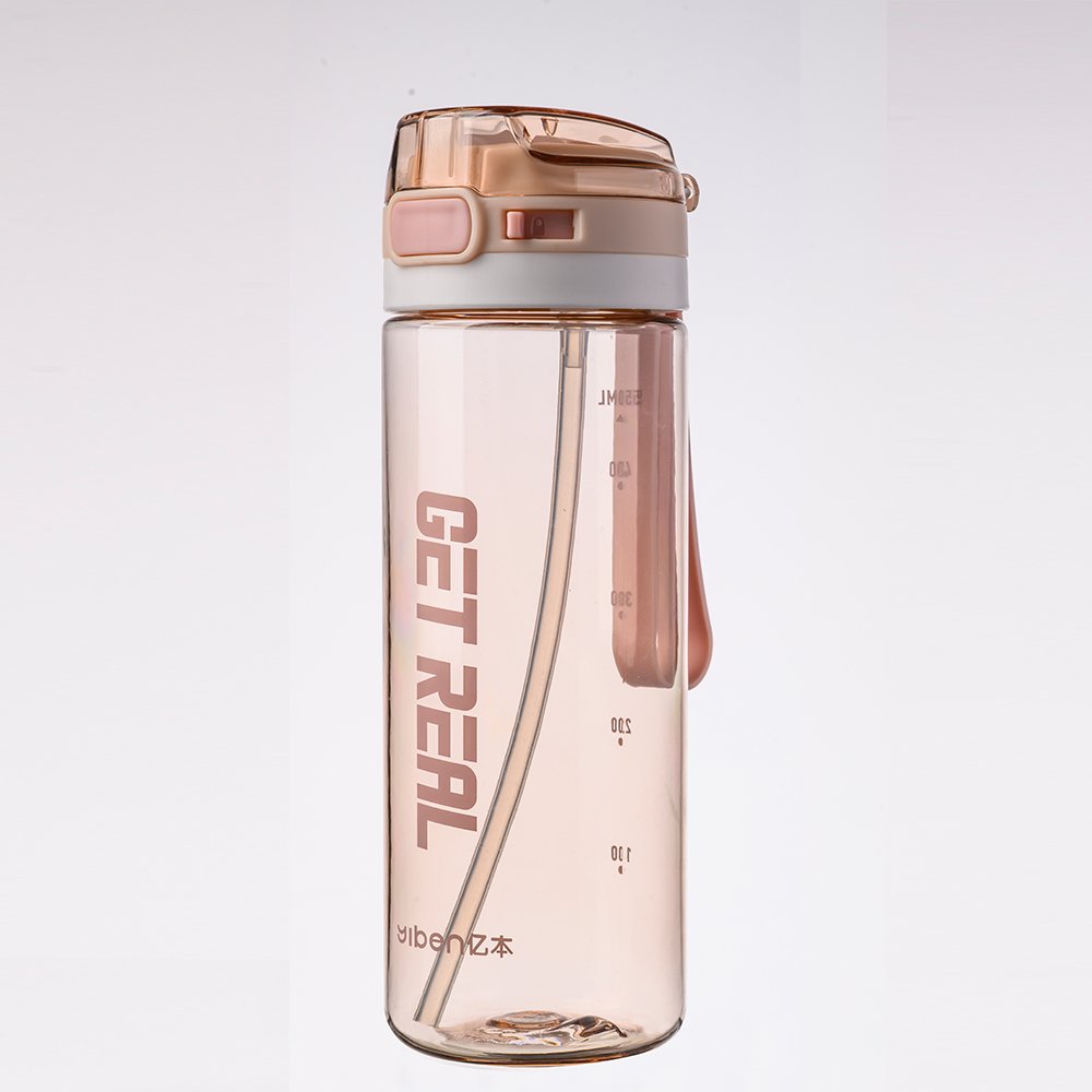 Custom logo color eco friendly bpa free water bottle with strap