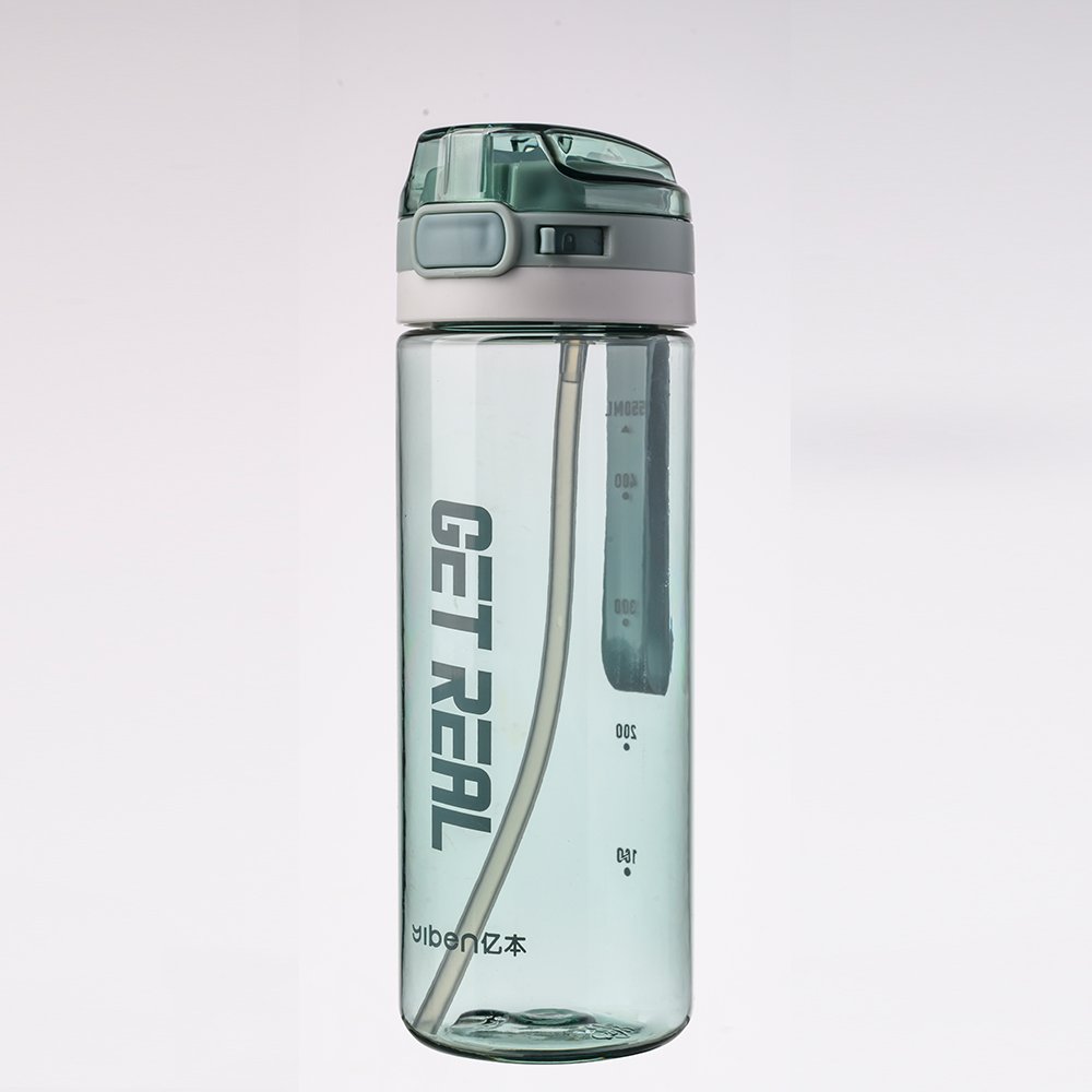 Custom logo color eco friendly bpa free water bottle with strap