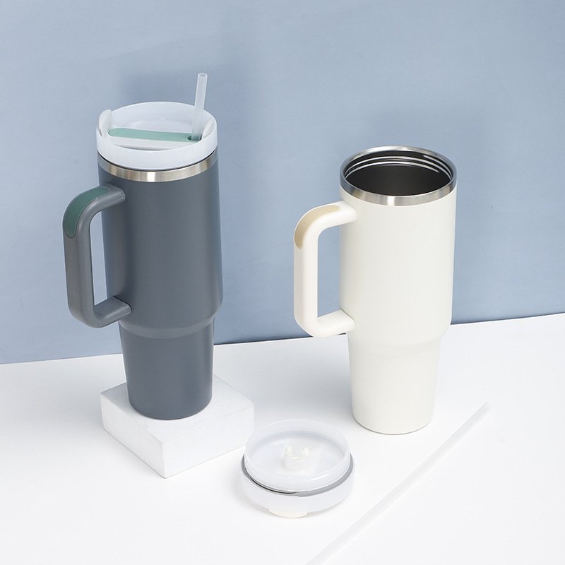 Custom Double Wall Insulated 40oz Tumbler H2.0 Flowstate Outdoor Portable Metal Coffee Mug Cup