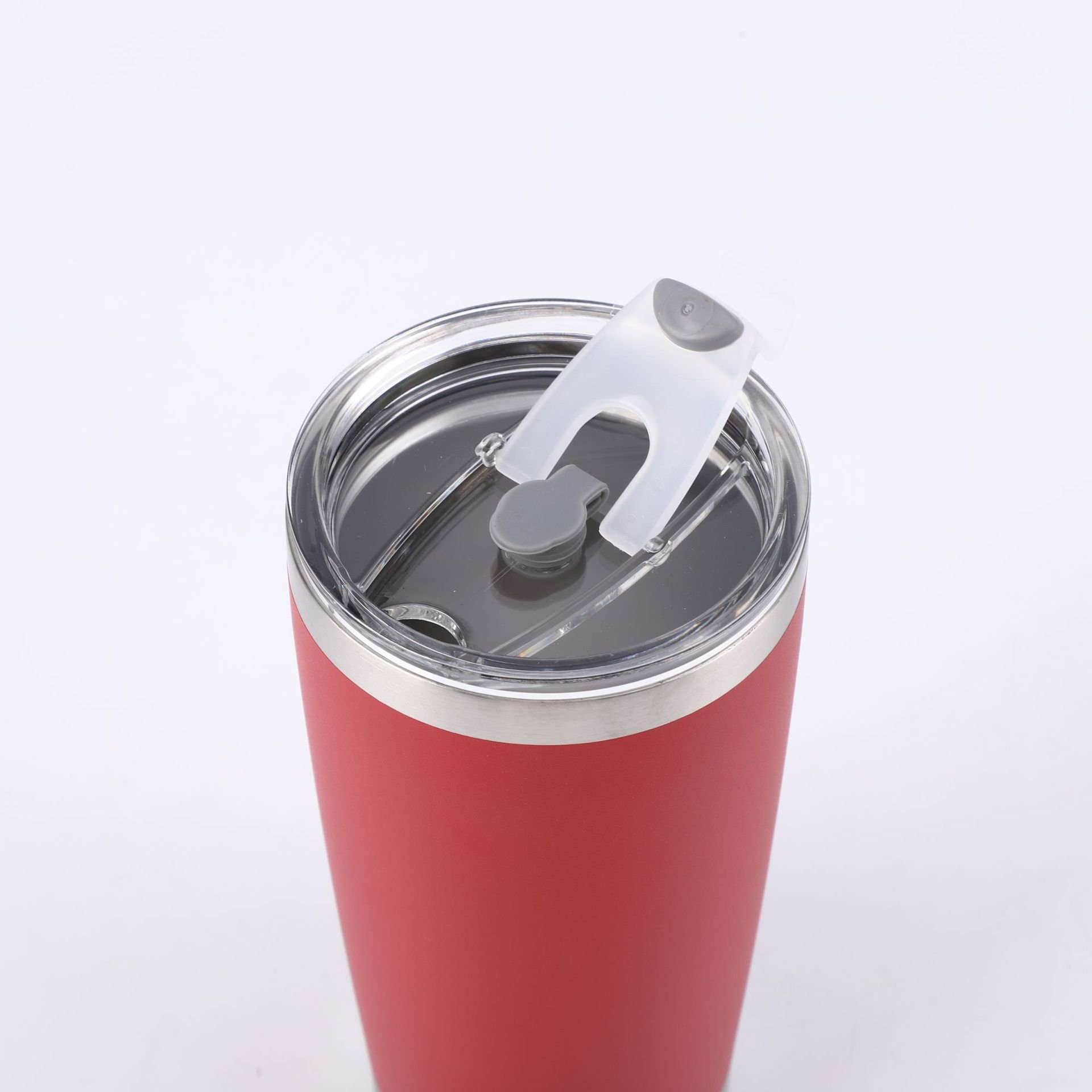 20oz vacuum insulated double wall Stainless Steel 304 powder coated tumbler coffee mug with magnetic slide lid