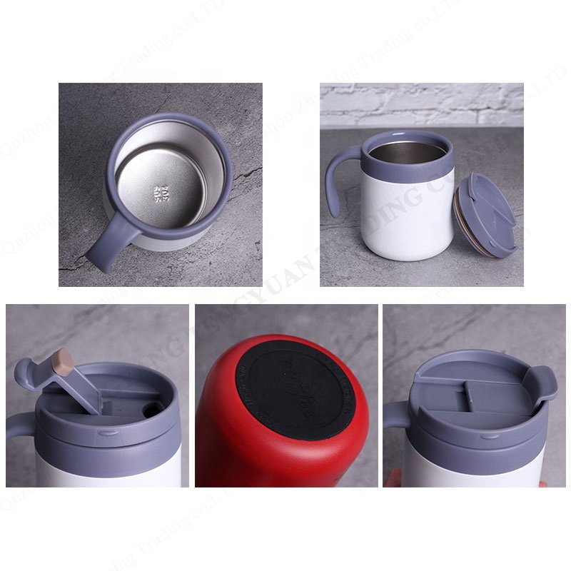ZP 350ml 500ml in stock Factory Direct Supplier Stainless Steel Insulated Thermal Travel Coffee Mug With Handle
