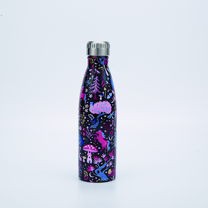 Environmentally Friendly 260ml/500ml/750ml Wholesale Cartoon Hot Flask 304 Stainless Steel Vacuum Water Bottles for Sports