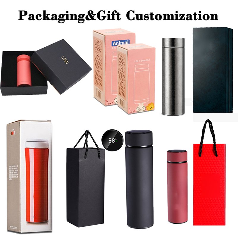 XD622 Customized Logo Portable Stainless Steel Thermos Coffee Cup Gift Set Custom 400ml Vacuum Flask with 2 Saudi Coffee/Tea Cup