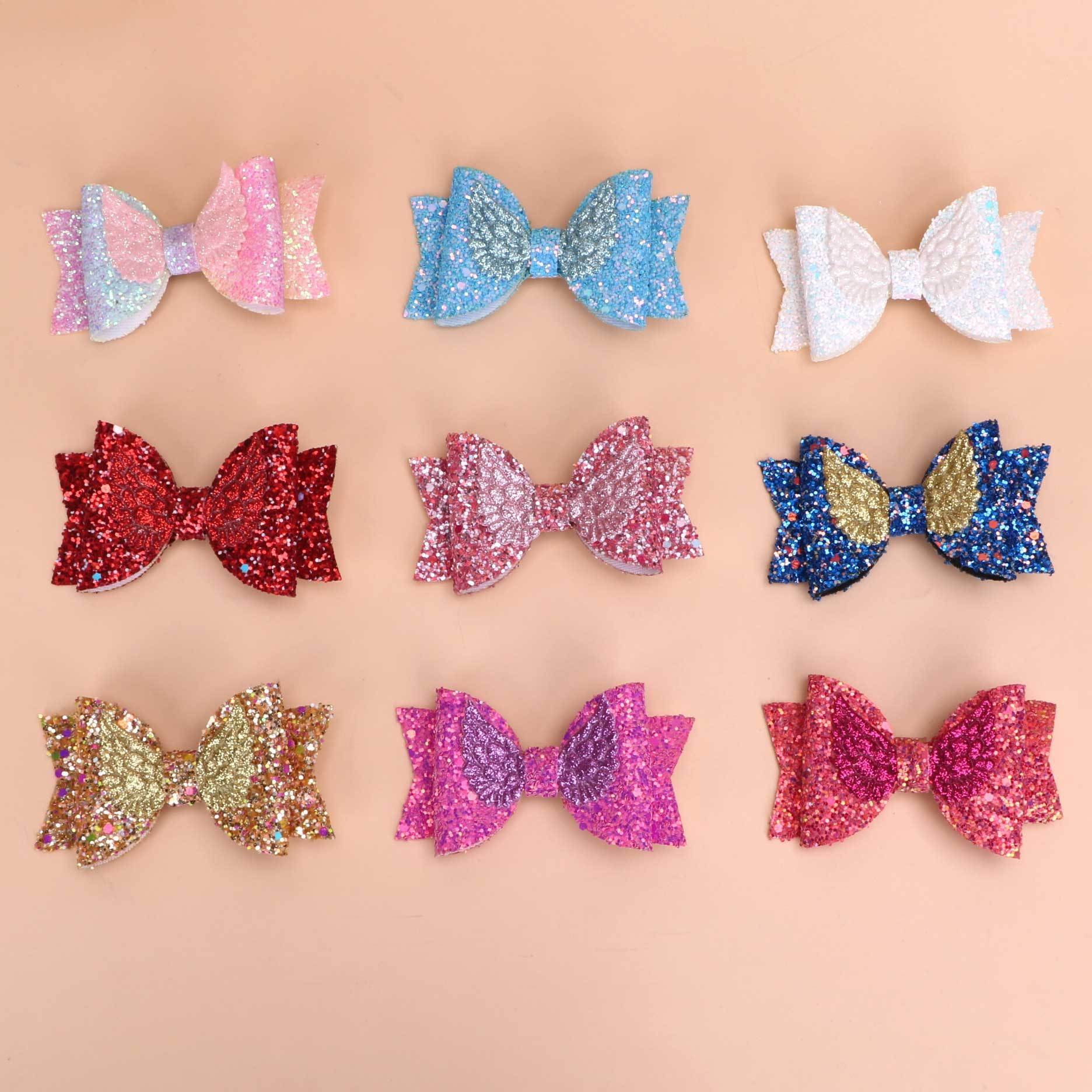 Ready To Ship Glitter Bow Tie Water Bottle Accessories Bowknot Silicone Sleeve Rubber Cover Sleeve Tumbler Silicone Boot
