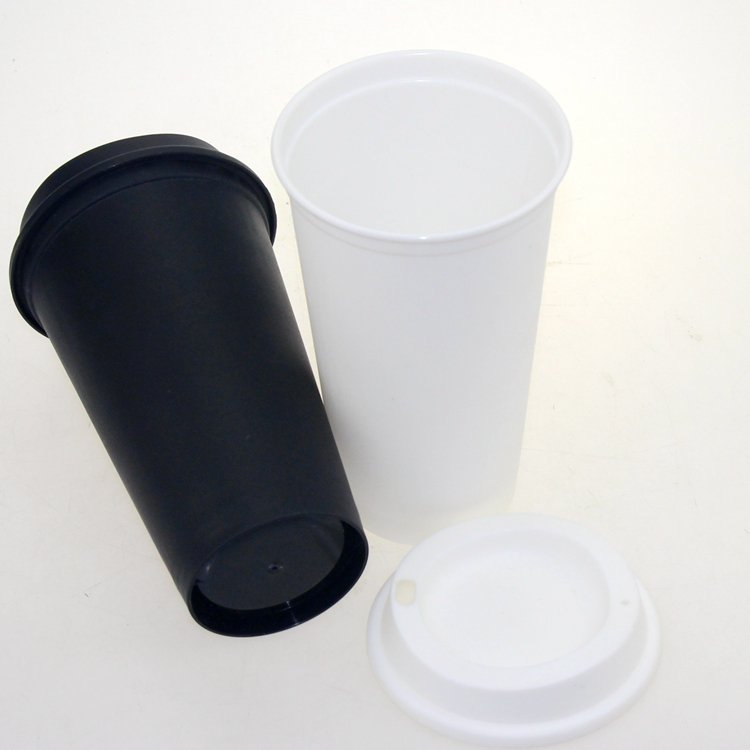 Single layer plastic cup PP coffee mug travel mug