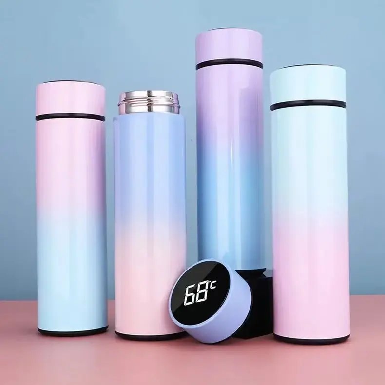 Termo De Agua Stainless Steel Water Bottle Vaso Termico Inox Vasos De Acero Inoxidable Temperature Vacuum Flask Thermos Bottle