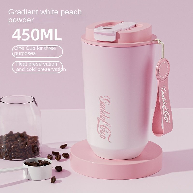 Customized Vaccum Insulated Thermal Tumbler Cup Stainless Steel Travel Mug with Lids