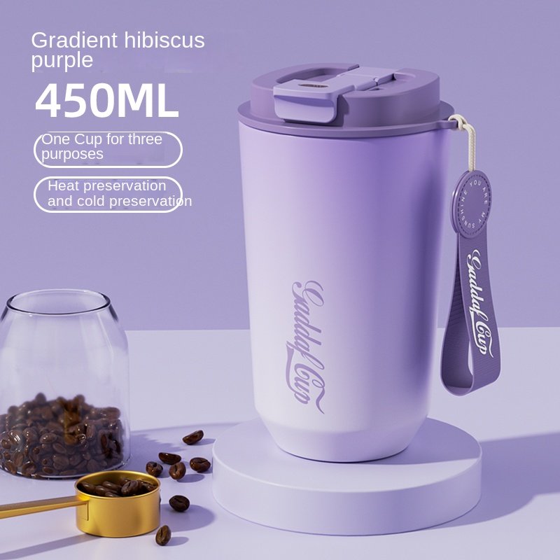 Customized Vaccum Insulated Thermal Tumbler Cup Stainless Steel Travel Mug with Lids