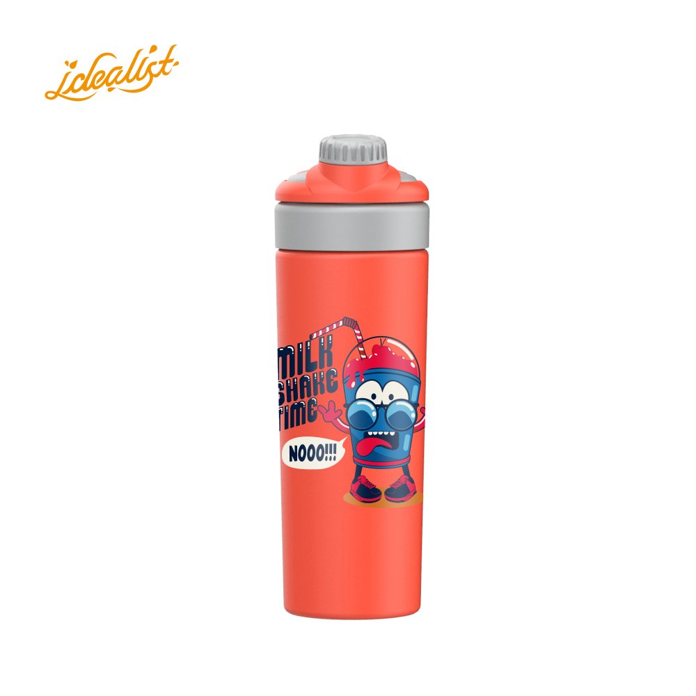 New Design Fashionable Hot Sell Cheap Double Wall Tumbler With Straw water bottle