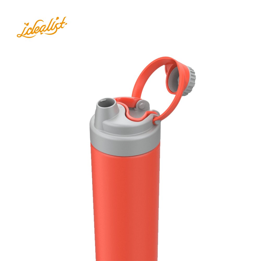 New Design Fashionable Hot Sell Cheap Double Wall Tumbler With Straw water bottle
