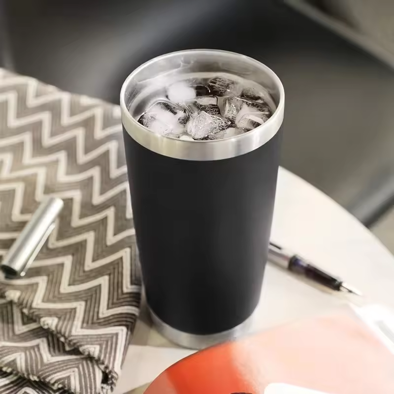 Wholesale Customized Logo Travel Vasos Termico Wine Coffee Mugs 20oz 30oz Termos Insulated Stainless Steel Tumbler Cups with Lid