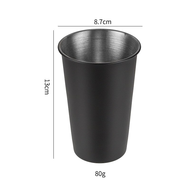 20oz Metal Unbreakable Reusable Stack Sublimation Custom Drink Pint Cup Stainless Steel Cups Mug Beer Cup