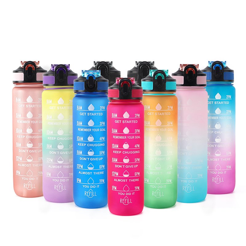 Wholesale Eco-friendly Outdoor Sport water bottles with custom logo Eco-friendly Outdoor Sport color changing cup Water Bottle