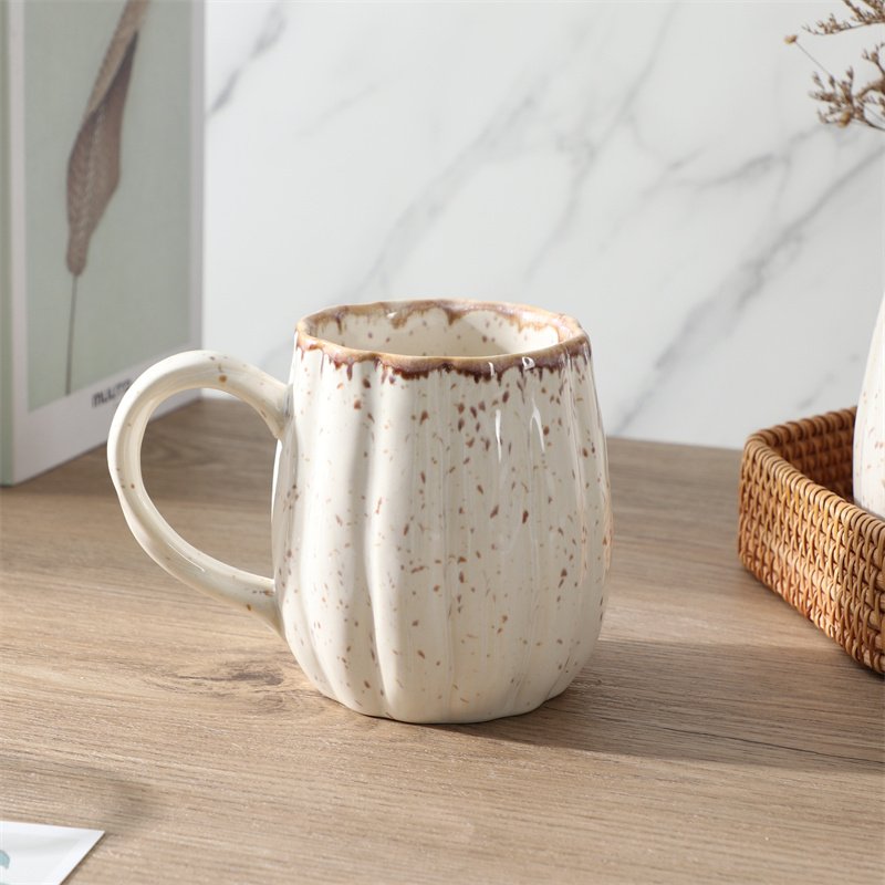 Custom Logo Nordic Home Restaurant Ceramic Cup Personalized Porcelain Mug Ceramic Tea Coffee Mugs