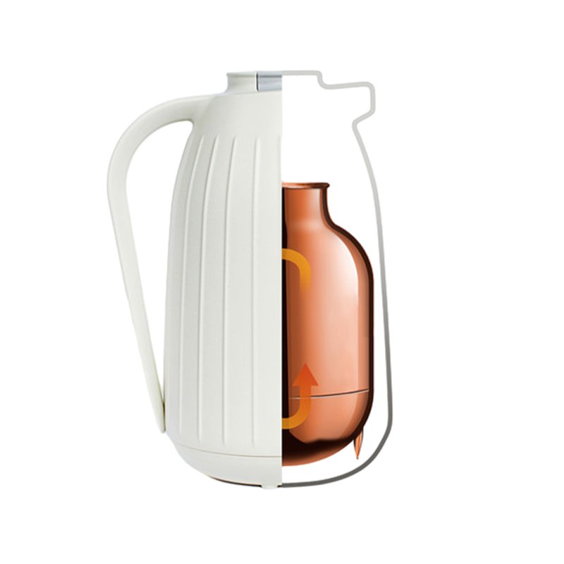 Pitcher Thermo Jug High Quality Hot Water Glass Vacuum Flasks & Thermoses Customer Logo Large Capacity