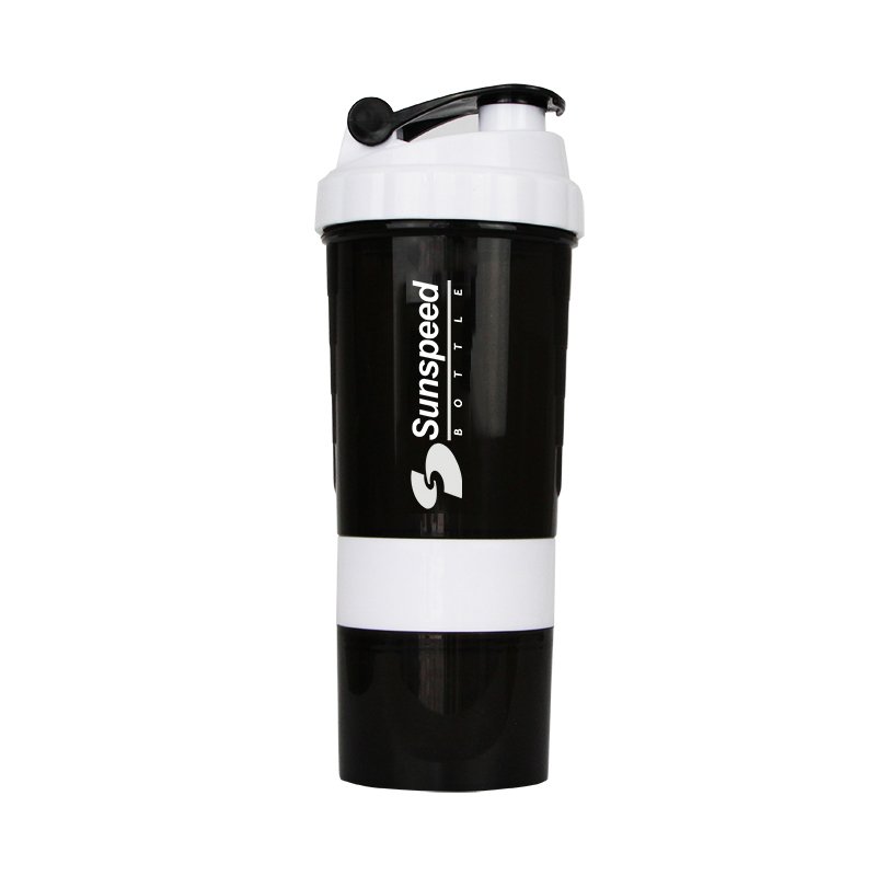 Promotion 500ml BPA Free Sports Water Bottle Protein Shaker Custom Logo Printing for GYM