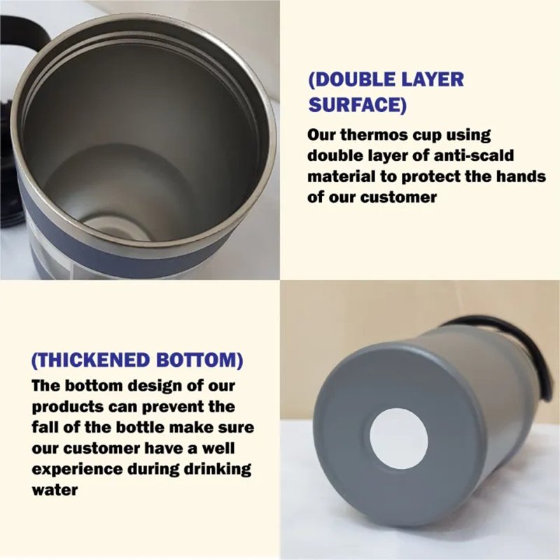 2024 NEW Product ideas Water Bottles Cute Tumbler 304 Stainless Steel Insulated Coffee Car Cup Cold Vacuum Flask Mug cups Kids