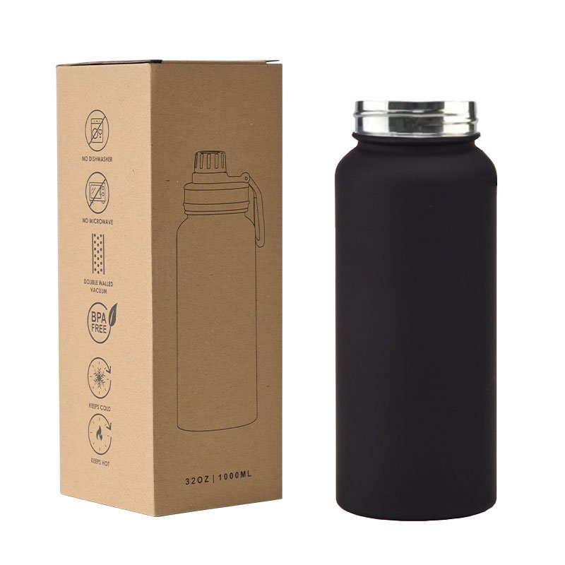 Wholesale Customization 32oz Stainless Steel Sports Insulated Vacuum Flasks Water Bottle