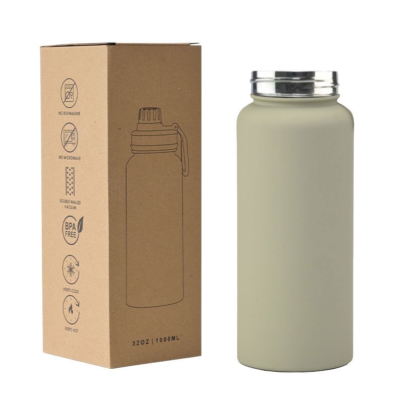 Wholesale Customization 32oz Stainless Steel Sports Insulated Vacuum Flasks Water Bottle