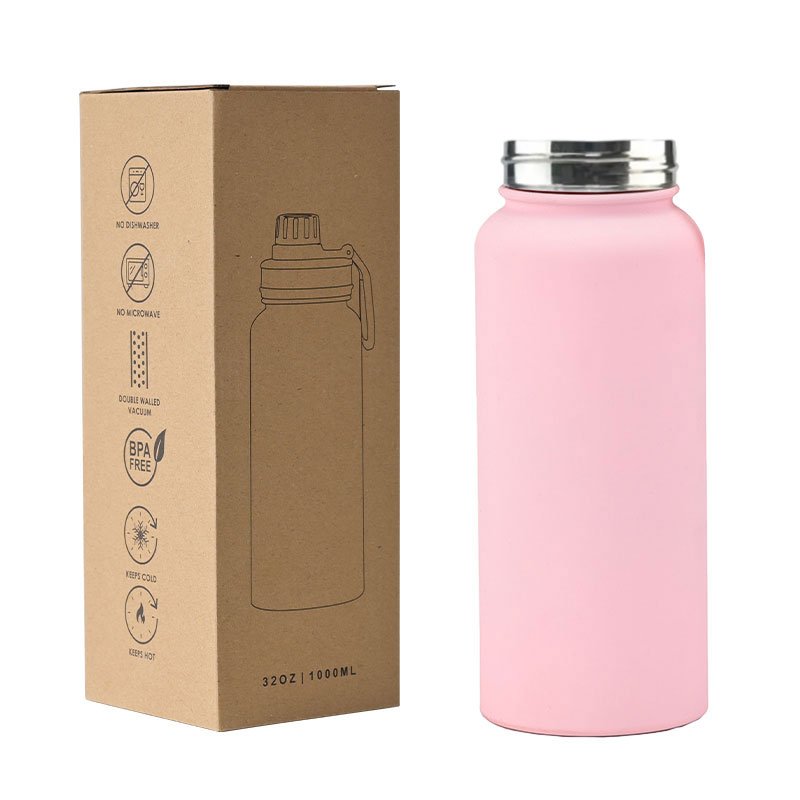 Wholesale Customization 32oz Stainless Steel Sports Insulated Vacuum Flasks Water Bottle