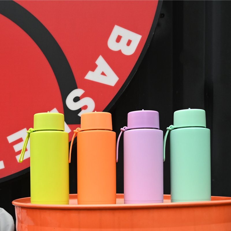 Custom logo bpa free eco friendly 34oz 1L vacuum flask reusable double wall insulated water bottle stainless steel