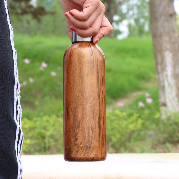 500ML Hot Selling Outdoor Gym Sport Custom Double Wall Thermo Vacuum Insulated Stainless Steel Small Mouth Water Bottle