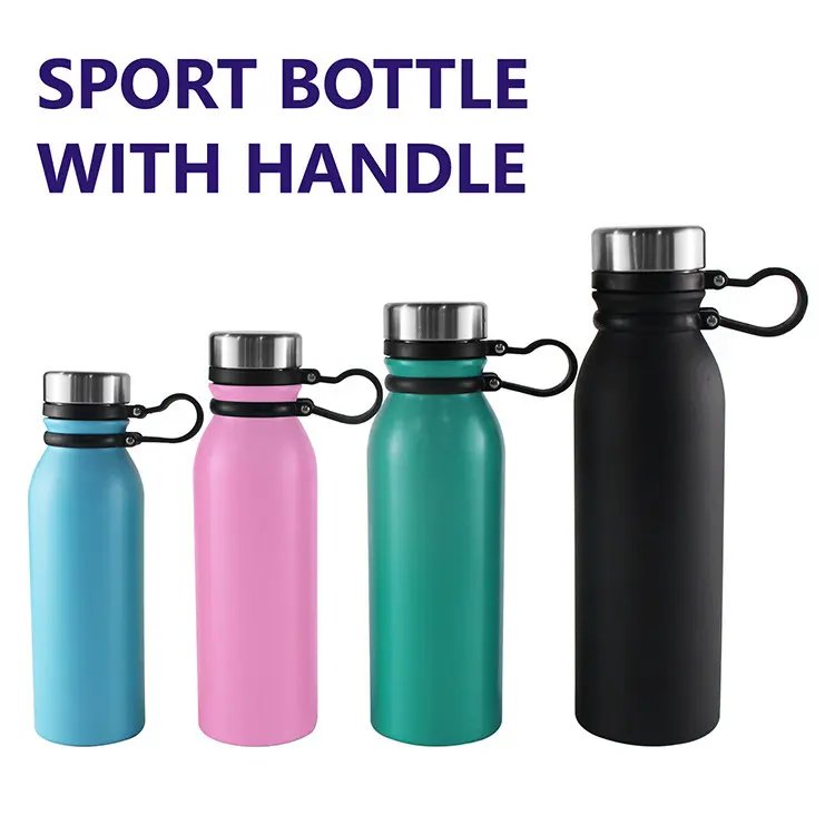 Trending products 2023 new arrivals 500ml Sports Bottle 304 Stainless Steel Termos Vacuum Flask Water Bottles