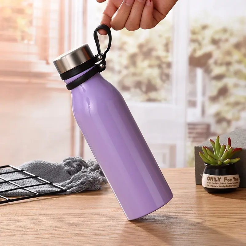 Trending products 2023 new arrivals 500ml Sports Bottle 304 Stainless Steel Termos Vacuum Flask Water Bottles