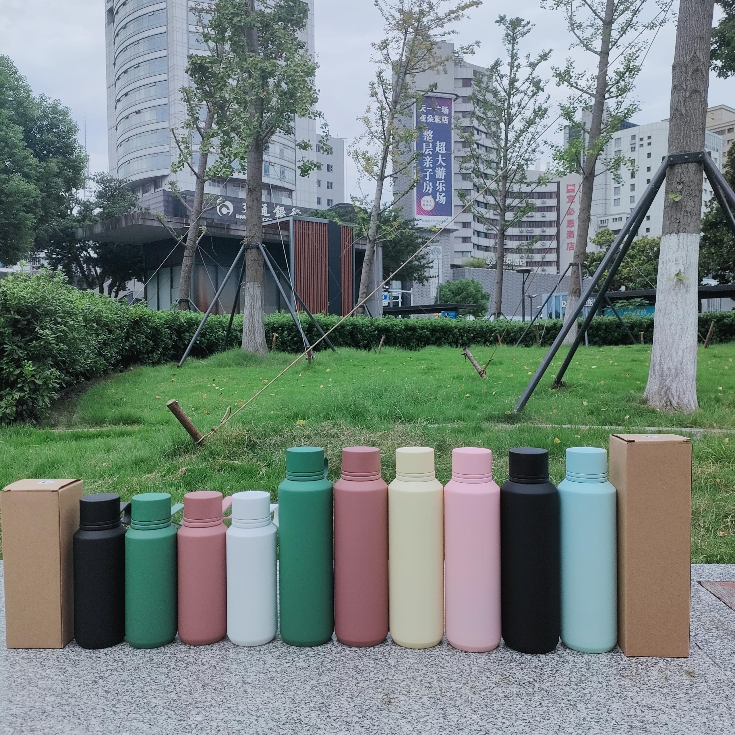 Hot sell 600ml 304 Stainless Steel Thermos Double Wall Sport Bottle Tumbler for Drinking