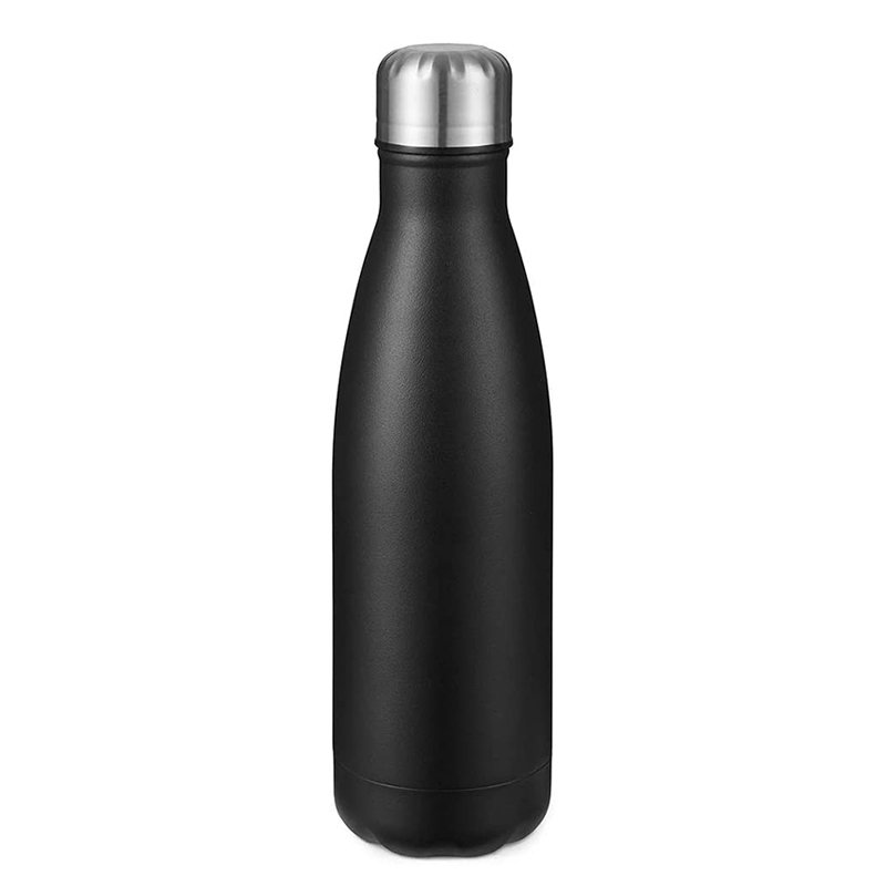 FACTORY PRICE 17oz custom cola travel shape double wall 304 thermos white stainless steel insulated vacuum flask water bottle