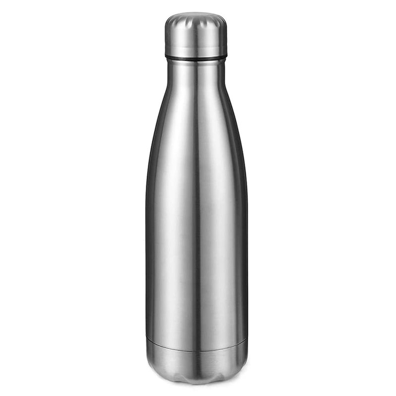 FACTORY PRICE 17oz custom cola travel shape double wall 304 thermos white stainless steel insulated vacuum flask water bottle