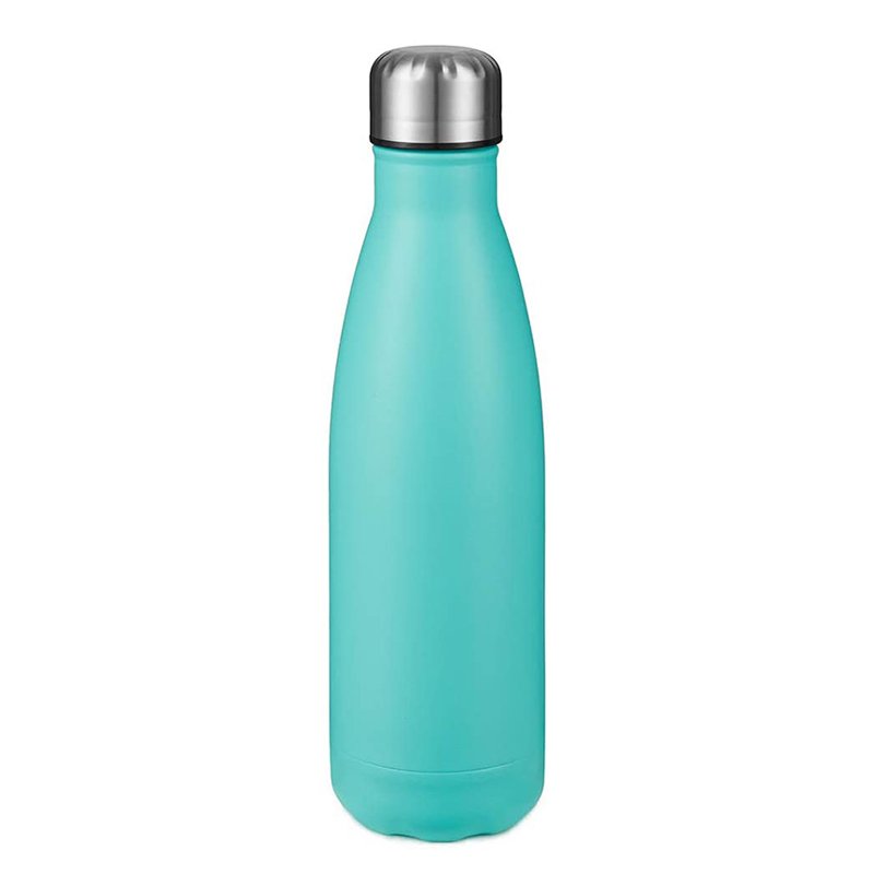 FACTORY PRICE 17oz custom cola travel shape double wall 304 thermos white stainless steel insulated vacuum flask water bottle