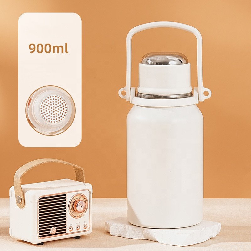Hot Selling Large Capacity Stainless Steel Vacuum Flask Outdoor Insulated Water Bottle for Sports and Travel Hot Water Bottle