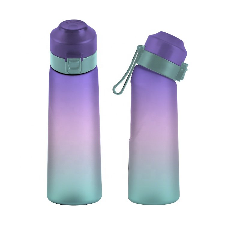 hot product bpa free custom logo air fruit flavor plastic water bottle colorful water bottle