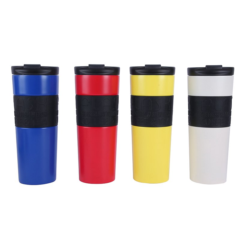 600ml double wall stainless steel mug vacuum travel insulated thermos tumbler